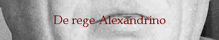 De rege Alexandrino
