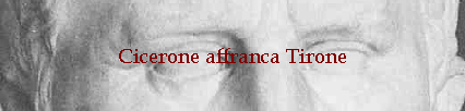 Cicerone affranca Tirone