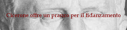 Cicerone offre un pranzo per il fidanzamento