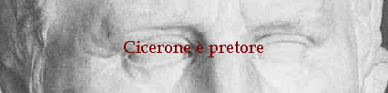 Cicerone  pretore