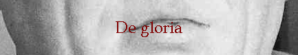 De gloria