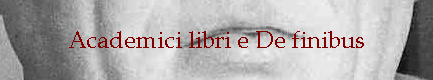 Academici libri e De finibus