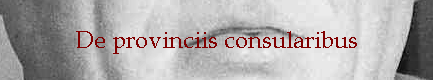 De provinciis consularibus