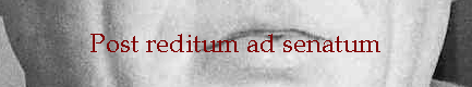 Post reditum ad senatum