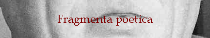 Fragmenta poetica